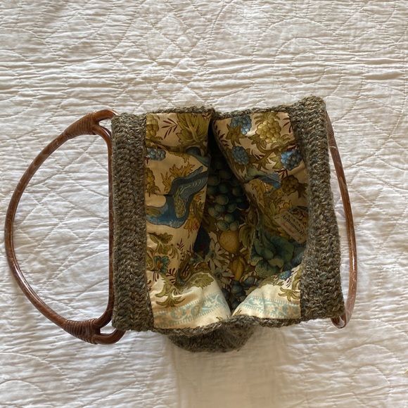 Vintage 70s Wool Hobo Bag - Picture 5 of 12